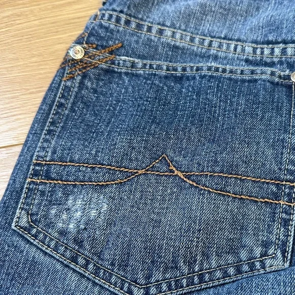 Avirex Men’s Relaxed Fit Jeans Sz 30 – Distressed Vintage Y2K Style - Picture 6 of 15